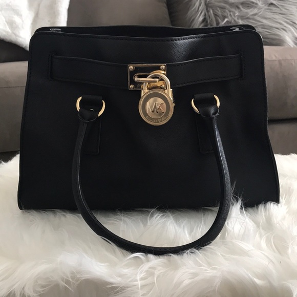 Michael Kors Handbags - Michael Kors Hamilton Satchel Medium
